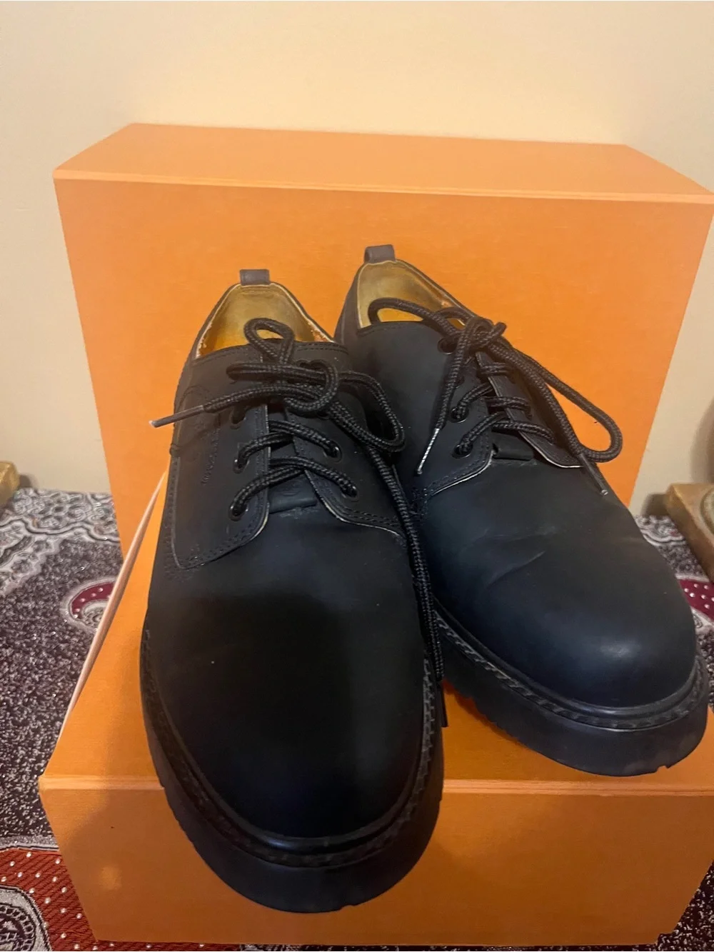 Timberland Shoes 95042 Black Nubuck Waterproof Leather Oxford Men Size 10.5W